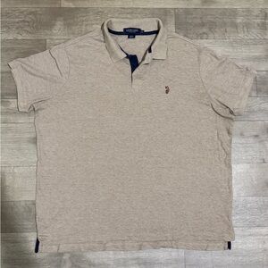 U.S. Polo Assn. Light Tan Polo Shirt